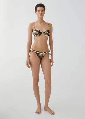 Figi bikini ze zwierzęcym wzorem Mango