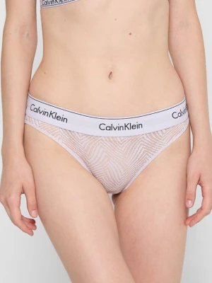 Figi Calvin Klein liliowy