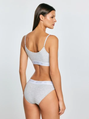 Figi damskie bawełniane szare Matyllda 901 BIG STAR