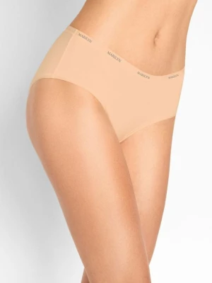 Figi damskie klasyczne cieliste z bawełny organicznej i włókna bambusowego Julia POUPEE