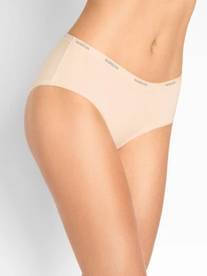 Figi damskie klasyczne kremowe z bawełny organicznej i włókna bambusowego Julia POUPEE