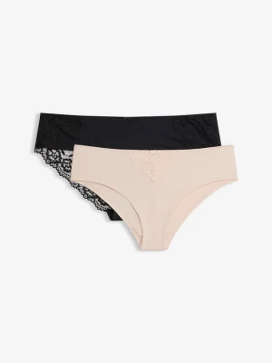 Figi hipster (2 pary) BonPrix czarny