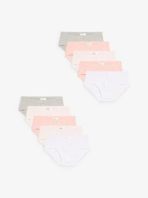 Figi hipster z miękką bawełną (10 par) bonprix