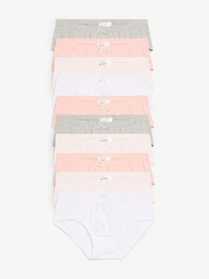 Figi hipster z miękką bawełną (10 par) bonprix