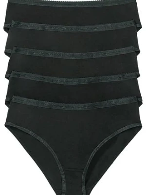 Figi maxi (5 par) BonPrix czarny