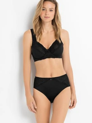 Figi maxi z koronką (2 pary) bonprix