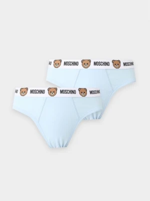 Figi MOSCHINO niebieski