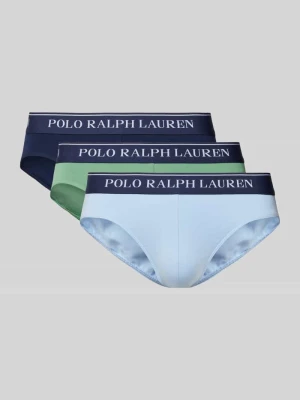 Figi o kroju regular fit ze szwami działowymi w zestawie 3 szt. Polo Ralph Lauren Underwear