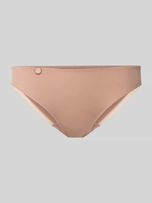 figi o kroju slim fit z domieszką bawełny model 'Rio' MARIE JO Beżowy