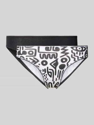 figi o kroju slim fit z mieszanki bawełny model 'Rio' SKINY Czarny