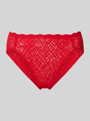 Figi o kroju slim fit z półprzezroczystego materiału model ‘Bliss’ Sloggi