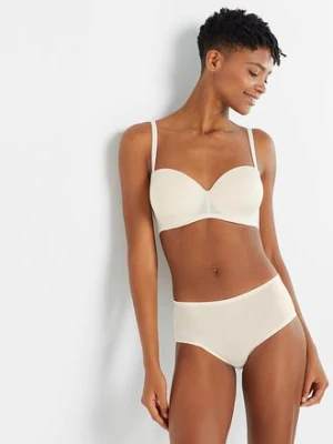 Figi panty Feel Comfort bezszwowe (3 pary) bonprix