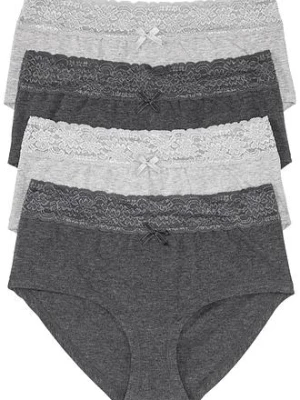 Figi panty maxi (4 pary) bonprix