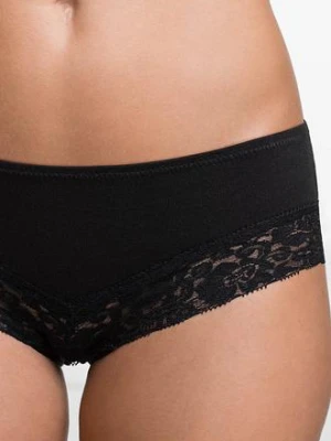 Figi panty z koronką (4 pary) bonprix