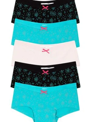 Figi panty z miękką bawełną (5 par) bonprix