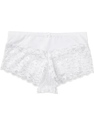 Figi panty z wysokim stanem i koronką bonprix
