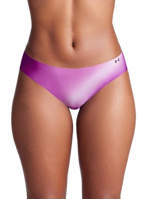 Figi treningowe damskie (3-pack) Under Armour UA Pure Stretch Printed No Show - multikolor