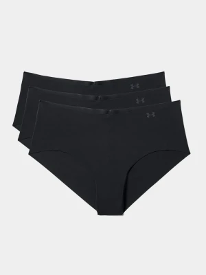 Figi Under Armour Pure Stretch Hipster (zestaw 3 par) - black