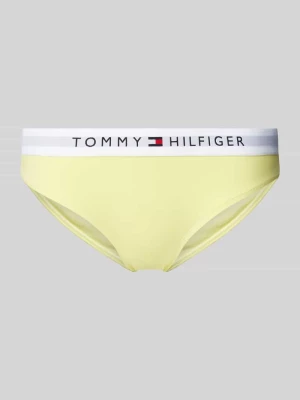 Figi w jednolitym kolorze z elastycznym pasem Tommy Hilfiger