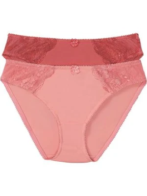Figi z delikatną koronką (2 pary) bonprix