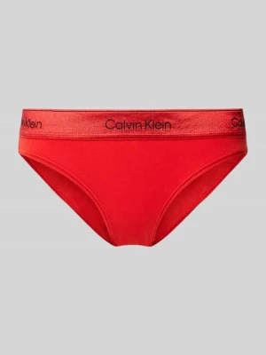 Figi z elastycznym pasem i detalami z logo Calvin Klein Underwear