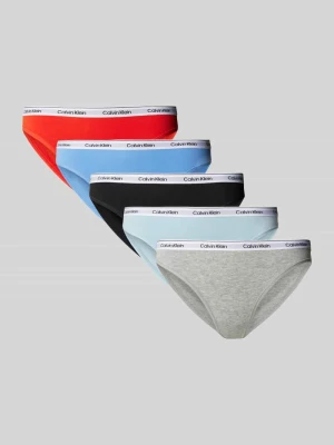 Figi z elastycznym pasem z logo w zestawie 5 szt. Calvin Klein Underwear