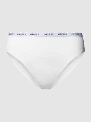 Figi z elastycznym paskiem z logo model ‘DARCEY BRIEF’ Guess