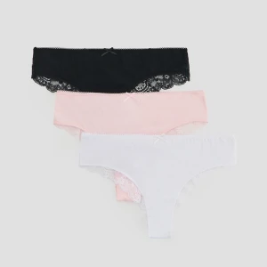 Figi z koronką 3-pak House