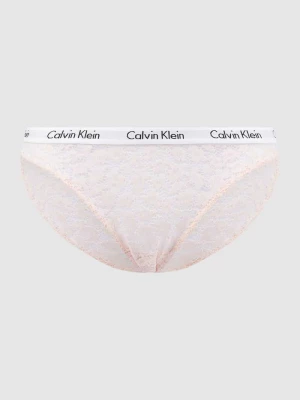 Figi z koronki Calvin Klein Underwear