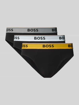 Figi z mieszanka bawełny w zestaw 3 szt. model 'BRIEF 3P POWER' Boss