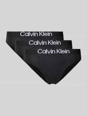 Figi z mieszanki bawełny w zestaw 3 szt. Calvin Klein Underwear