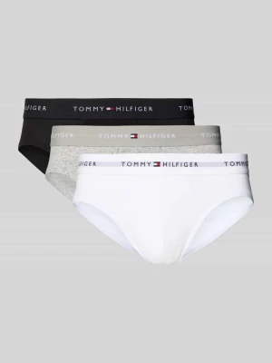 Figi z mieszanki bawełny w zestawie 3 szt. Tommy Hilfiger