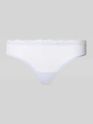 Stringi z półprzezroczystego materiału Calvin Klein Underwear