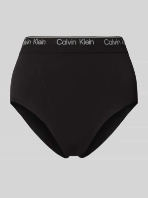 Figi z wysokim stanem i pasem z logo Calvin Klein Underwear