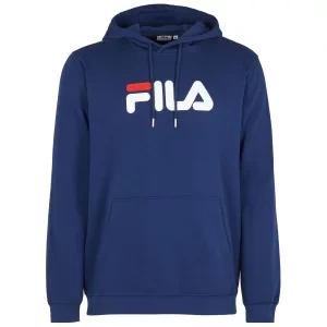 Fila Barumini Hoody FAU0090-50001, Męskie, Granatowe, bluzy, bawełna, rozmiar: M