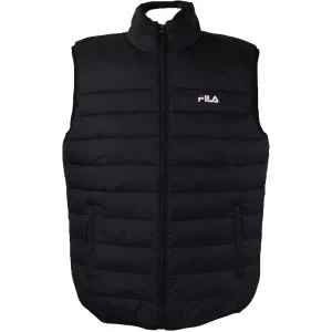 Fila Berglicht Vest FAM0352-80001, Męskie, Czarne, bezrękawniki, poliester, rozmiar: M