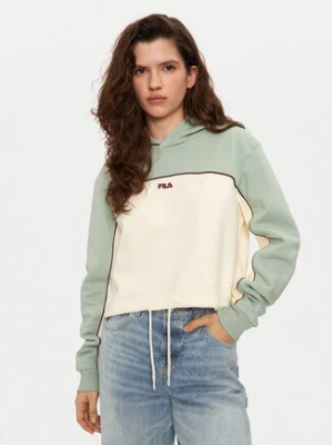 Fila Bluza Laagna FAW0907 Zielony Regular Fit
