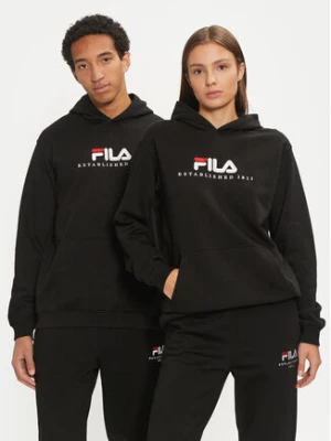 Fila Bluza Unisex Brunssum FAU0145 Czarny Regular Fit