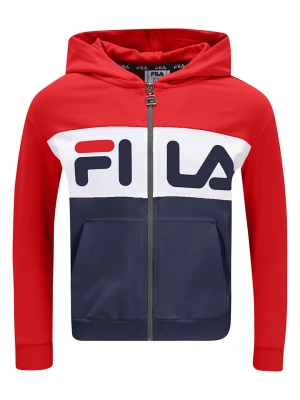 Fila Bluza w kolorze czerwono-granatowym rozmiar: 122/128
