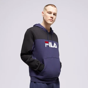 Fila Bluza Z Kapturem granatowy