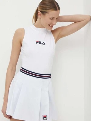 Fila body Limeira damskie kolor biały z półgolfem FAW0754