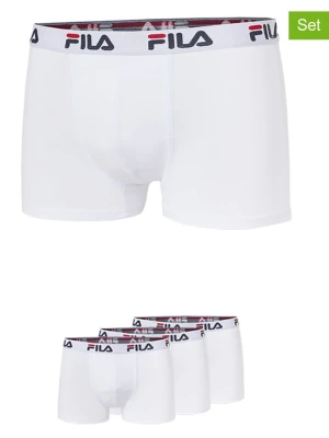 Fila Bokserki (3 pary) w kolorze białym rozmiar: S