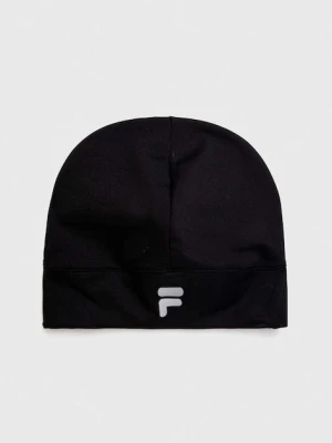 Fila czapka Riverton kolor czarny z cienkiej dzianiny