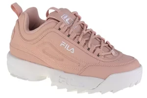 Fila Disruptor Low Wmn 1010302-40009, Damskie, Różowe, buty sneakers, skóra syntetyczna, rozmiar: 37