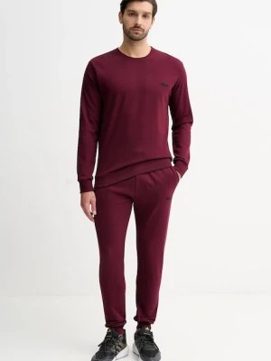 Fila dres bawełniany kolor bordowy FPW1195