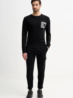 Fila dres bawełniany kolor czarny FPW1226