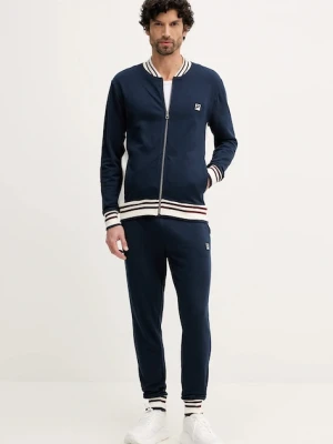 Fila dres bawełniany kolor granatowy FPW1201