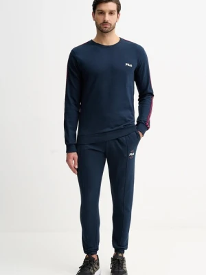 Fila dres bawełniany męski kolor granatowy FPW1230