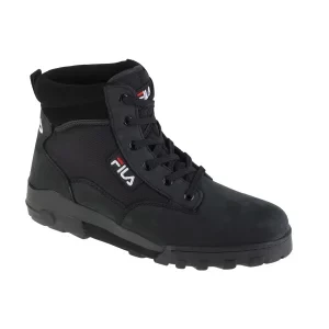 Fila Grunge II Mid FFM0165-80010, Męskie, Czarne, trapery, nubuk, rozmiar: 41