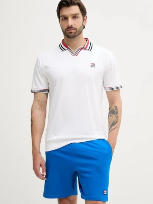 Fila komplet lounge bawełniany męski kolor biały FPS1214